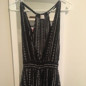 Black and White Romper
